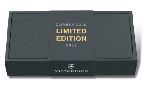 Scyzoryk Victorinox Climber Gold Limited Edition Scyzoryk Victorinox Climber Gold Limited Edition