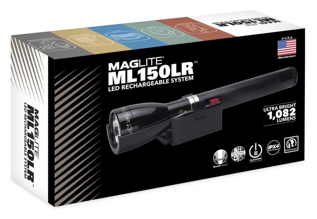 Maglite ML150LRX LED Matte Black