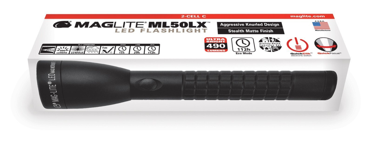 Maglite ML50LX 2C LED Black