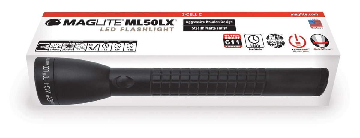 Maglite ML50LX 3C LED Black