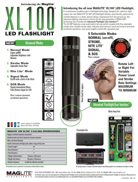 Maglite XL100 LED Maglite XL100 LED