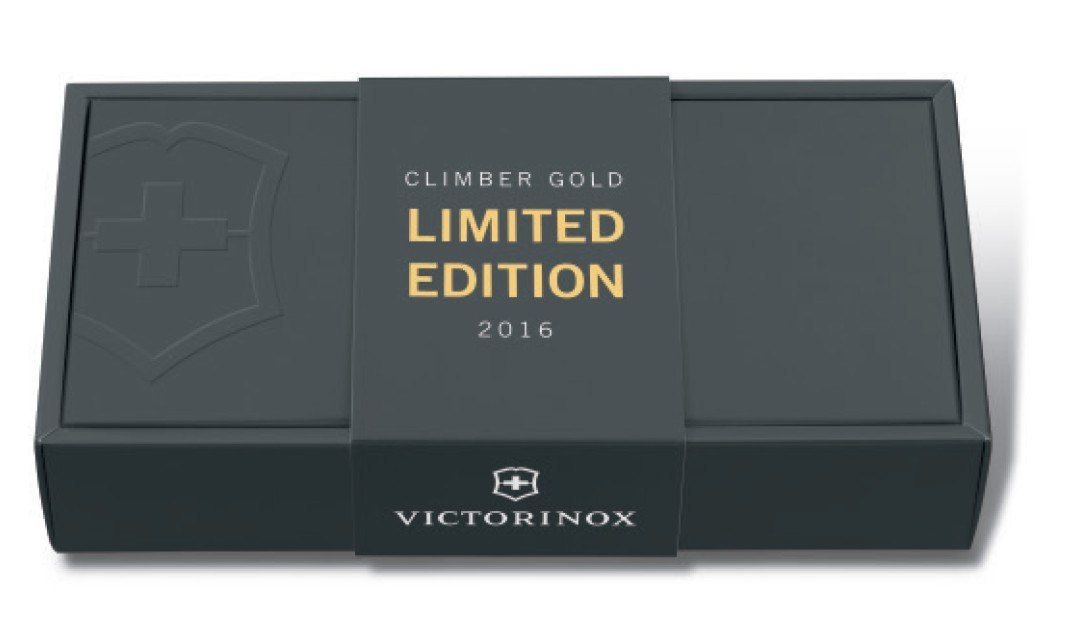 Scyzoryk Victorinox Climber Gold Limited Edition Scyzoryk Victorinox Climber Gold Limited Edition